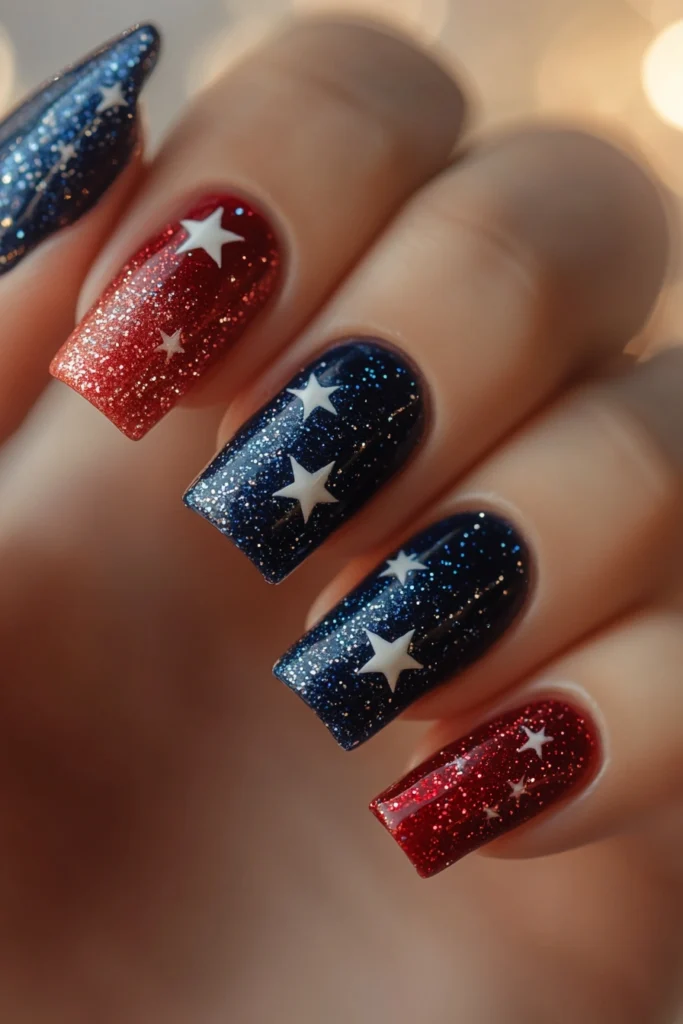 20+ Creative Memorial Day Nails for a Bold Celebration