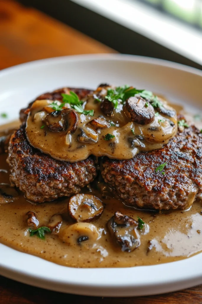 Amish Hamburger Steak Bake