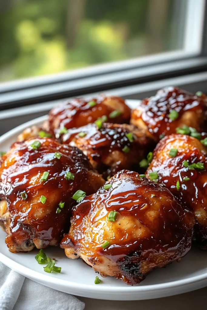 BBQ Baked Chicken Thighs