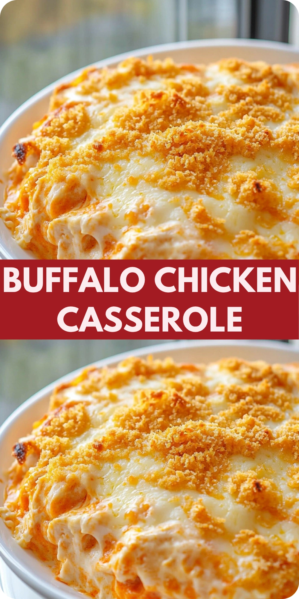 Buffalo Chicken Casserole