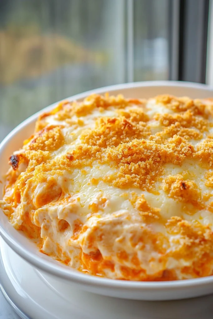 Buffalo Chicken Casserole