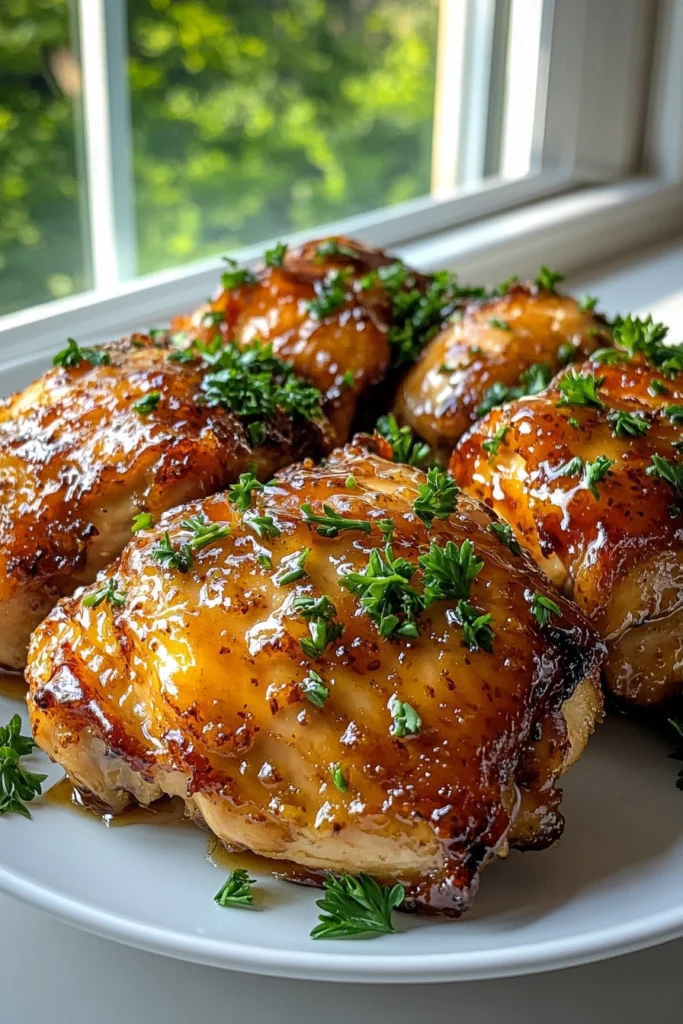 Baked Honey Garlic Chicken