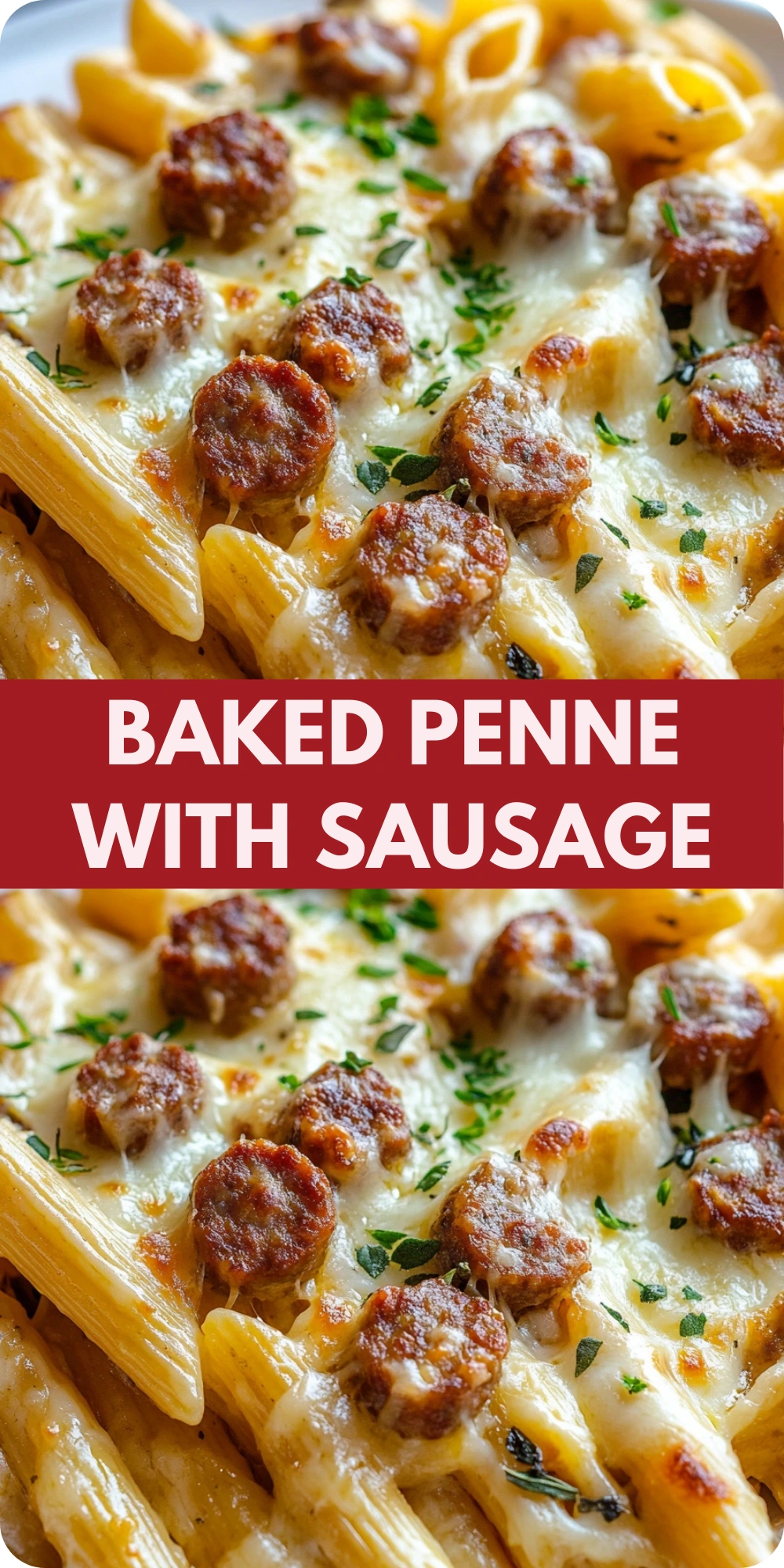 Baked Penne with Sausage