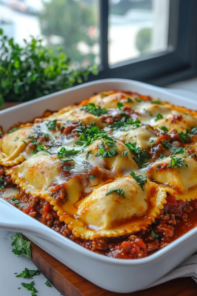 Baked Ravioli Casserole