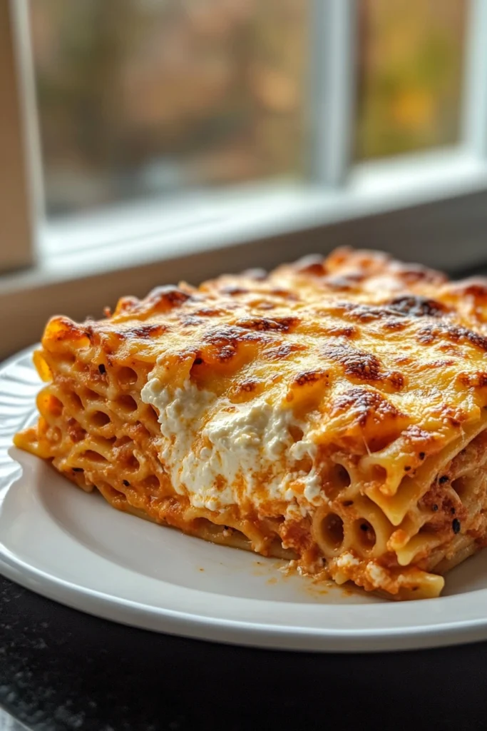 Baked Ziti with Ricotta