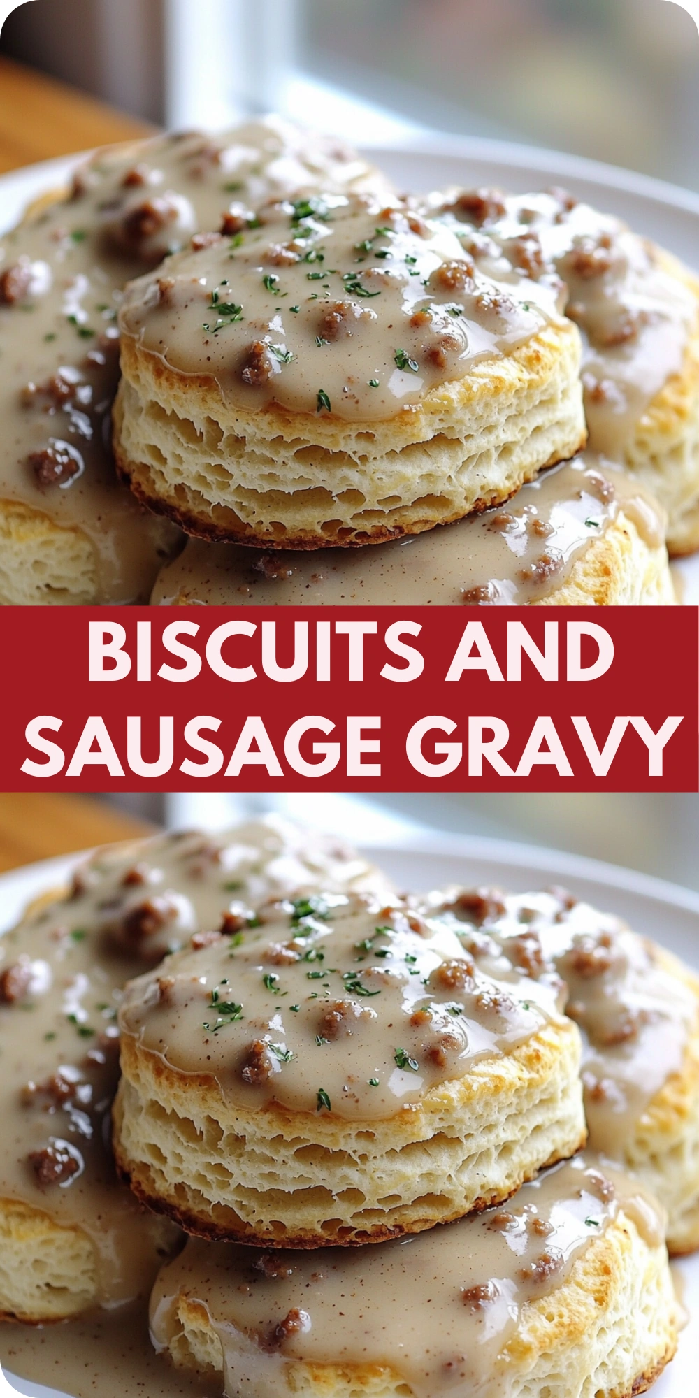 Biscuits and Sausage Gravy