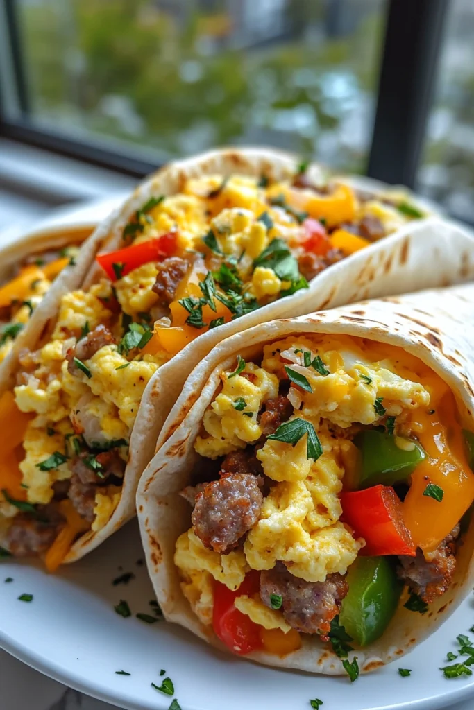 Breakfast Burritos
