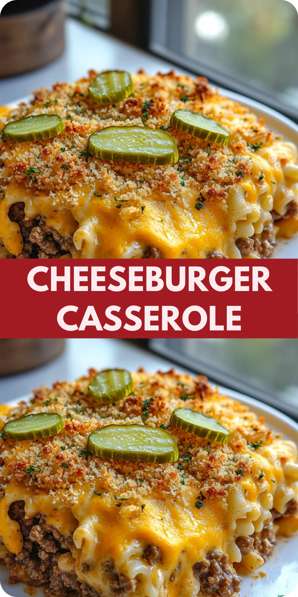 Cheeseburger Casserole