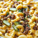 Cheeseburger Macaroni Skillet