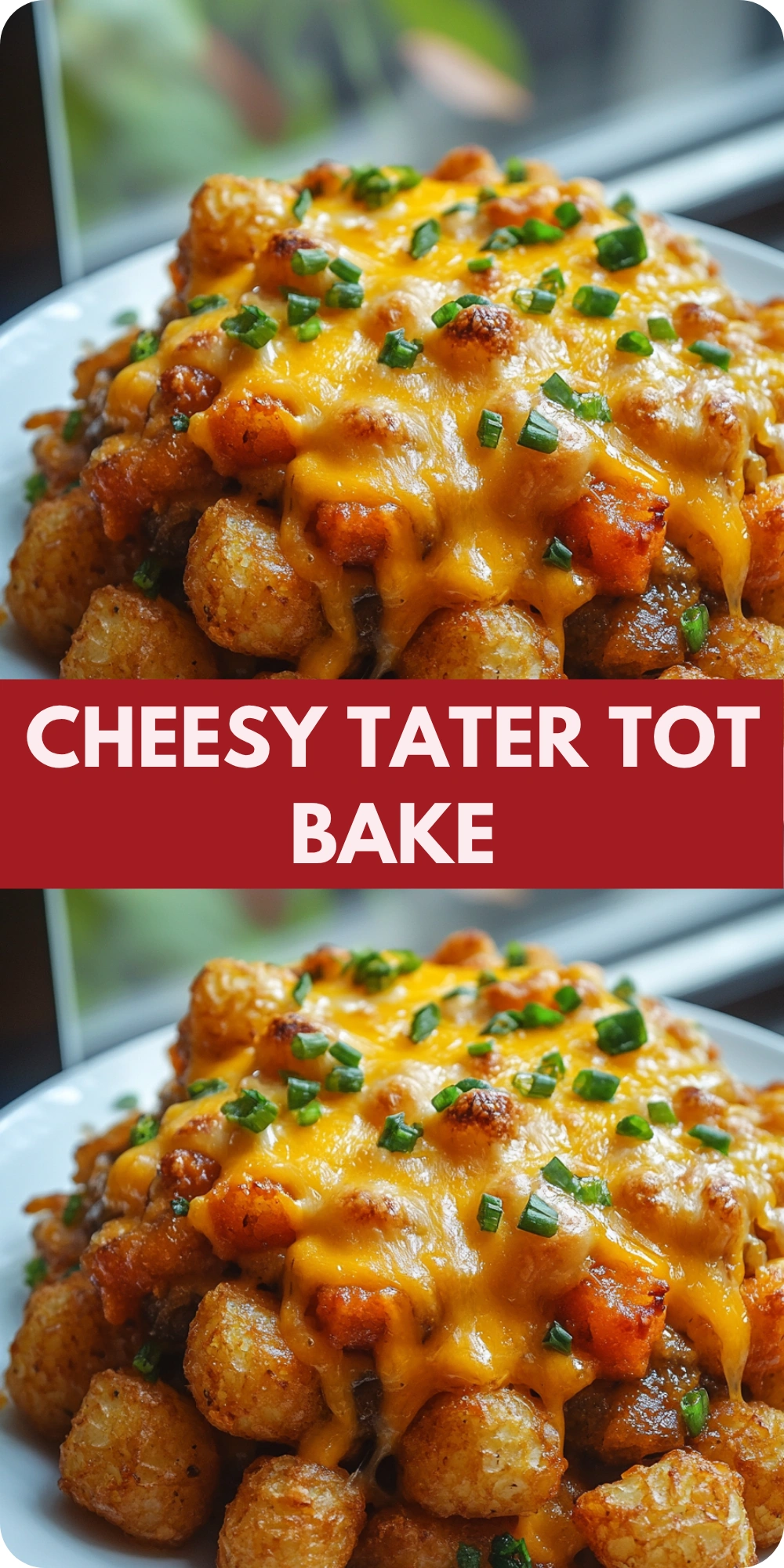 Cheesy Tater Tot Bake