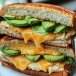 Chicken Avocado Melt Sandwich