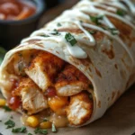 Chipotle Ranch Grilled Chicken Burrito