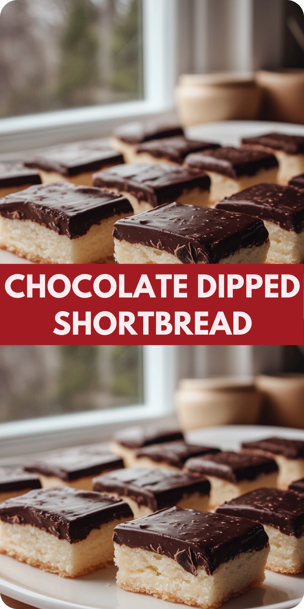 Chocolate Dipped Shortbread