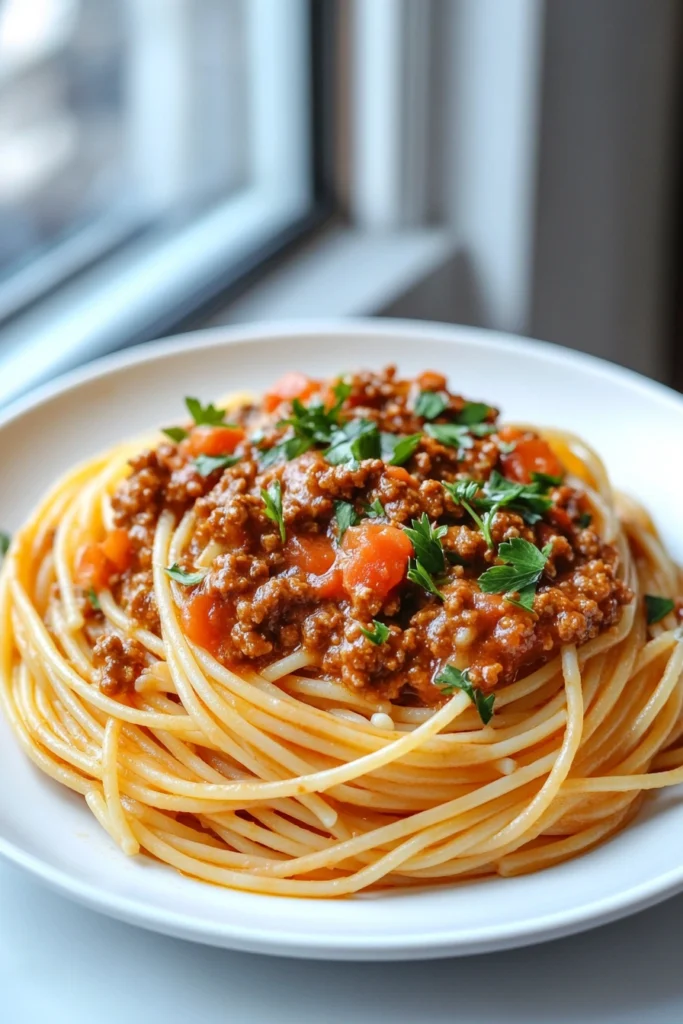 Classic Spaghetti Bolognese