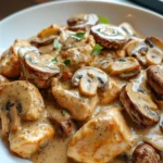 Creamy Chicken Mushroom Skillet