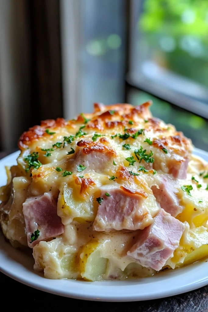 Creamy Ham and Potato Casserole