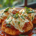 Crispy Parmesan Crusted Chicken