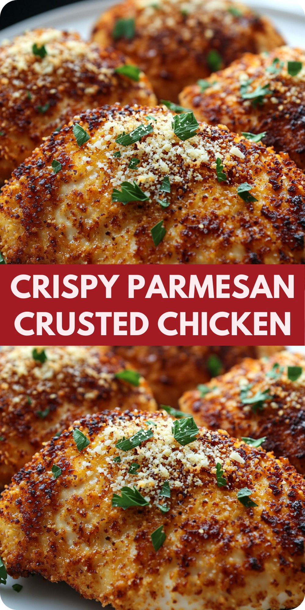 Crispy Parmesan Crusted Chicken