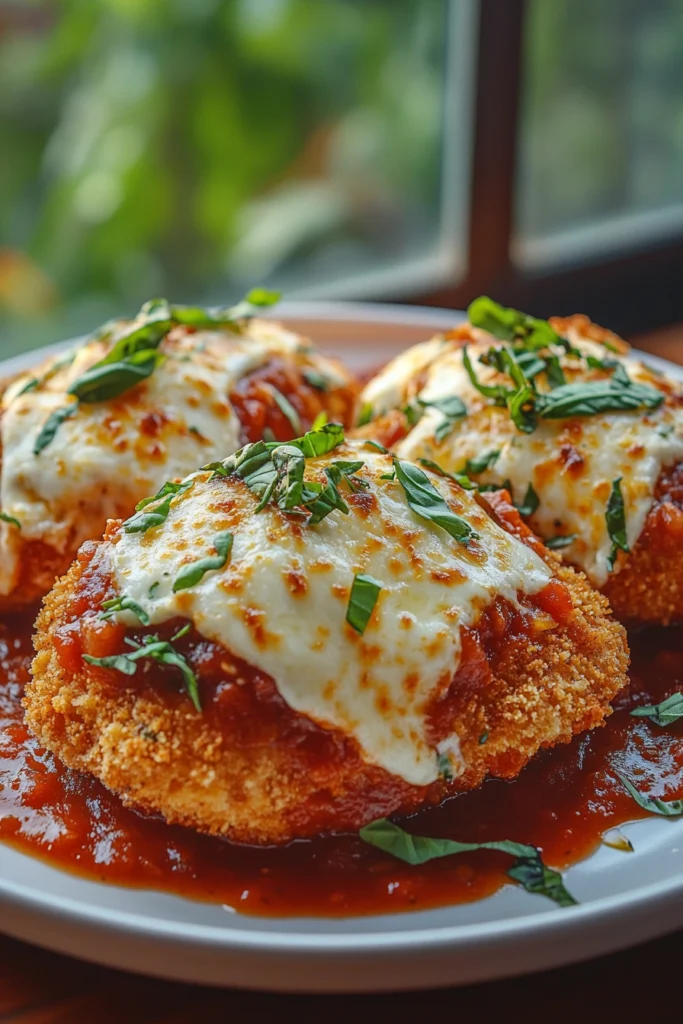 Crispy Parmesan Crusted Chicken