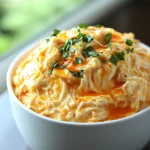 Crockpot Buffalo Chicken Dip