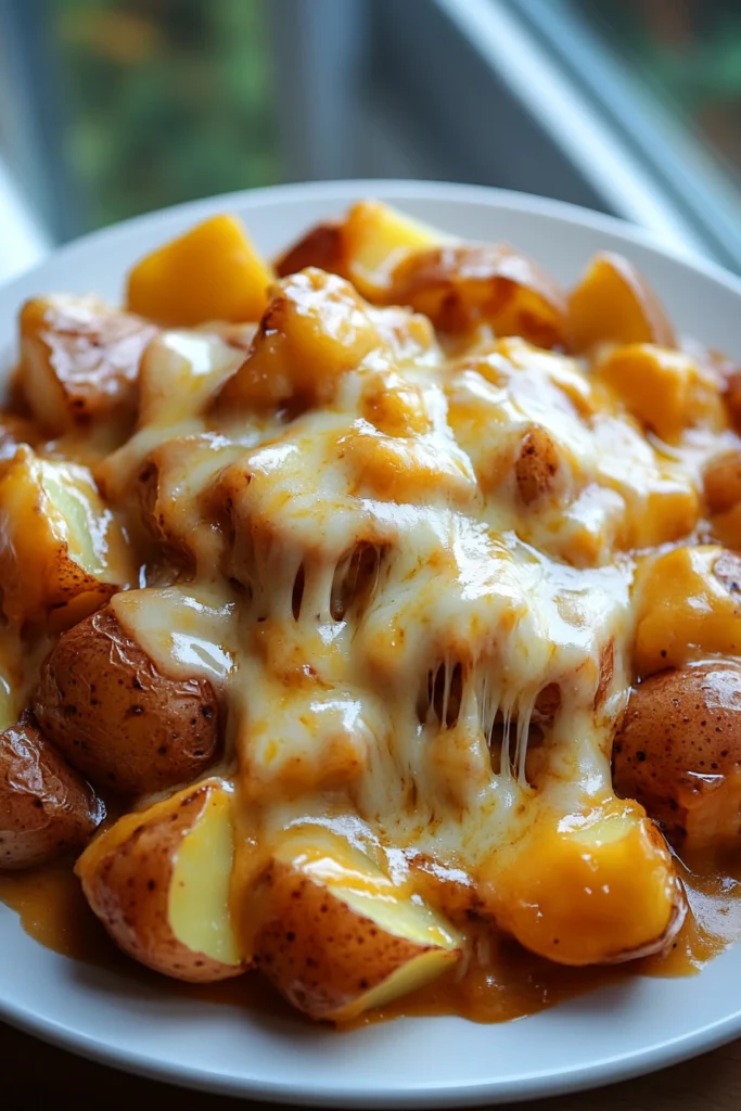 Crockpot Cheesy Potatoes