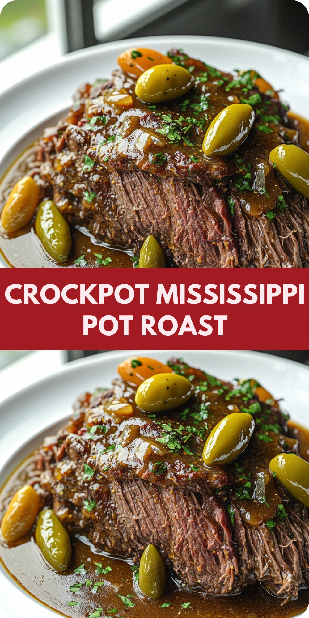 Crockpot Mississippi Pot Roast