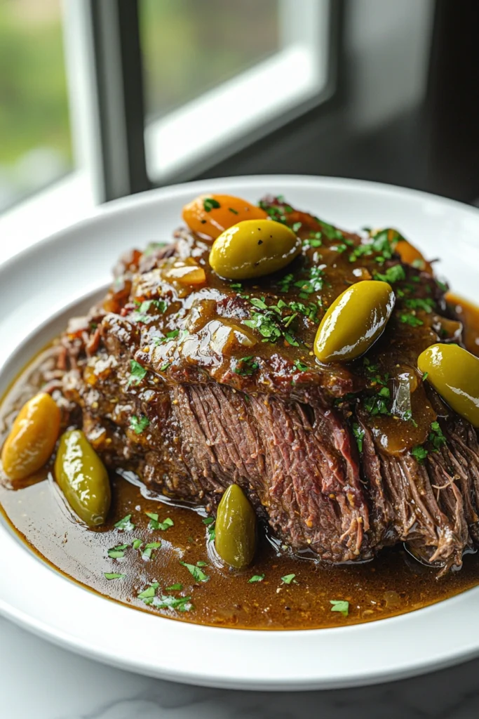Crockpot Mississippi Pot Roast