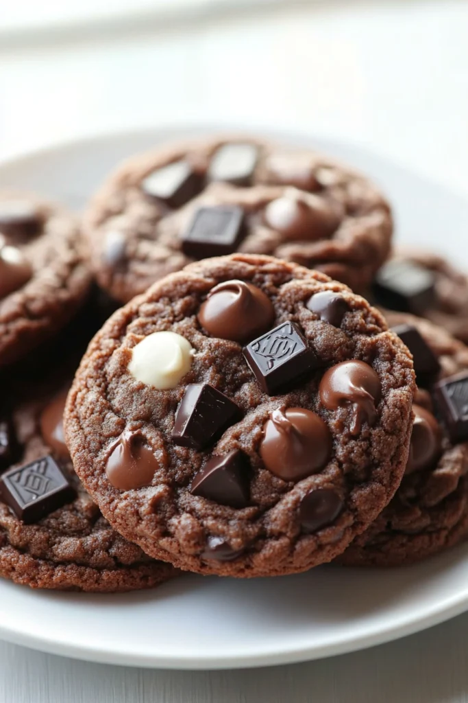 Double Chocolate Cookies