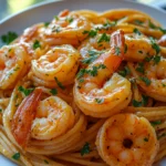 Garlic Butter Shrimp Pasta