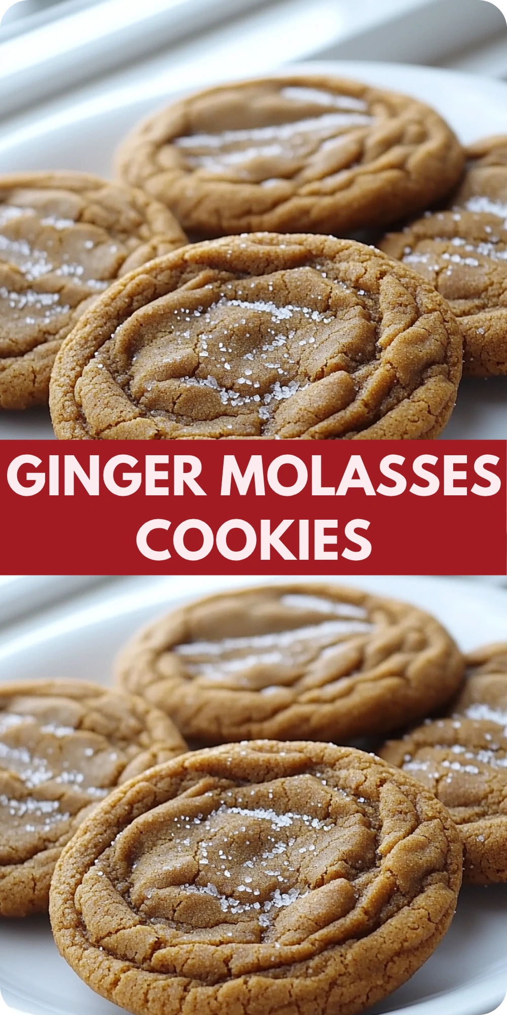 Ginger Molasses Cookies