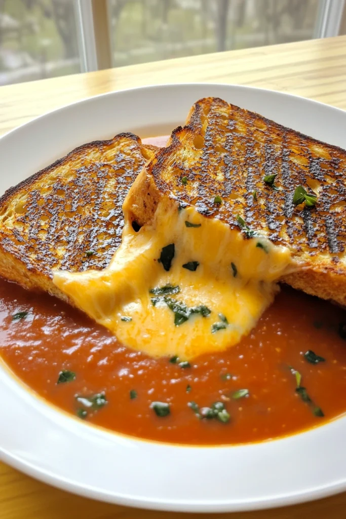 Grilled Cheese & Tomato Soup