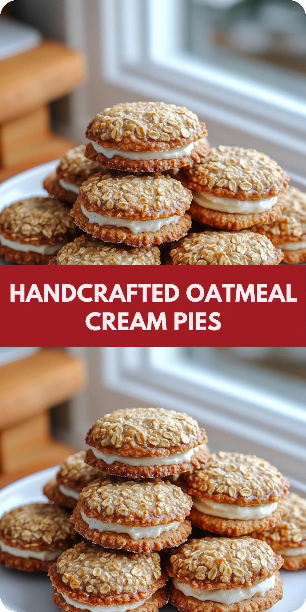 Handcrafted Oatmeal Cream Pies