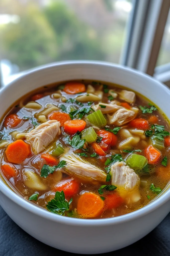 Homemade Chicken Noodle Soup