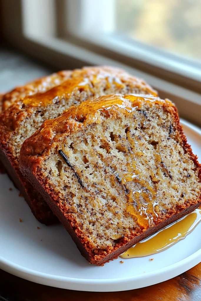 Honey Vanilla Banana Bread