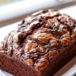 Hot Fudge Brownie Bread