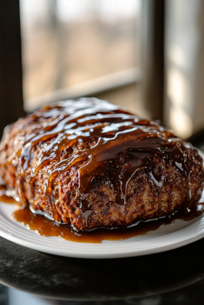 Meatloaf with Brown Sugar Glaze