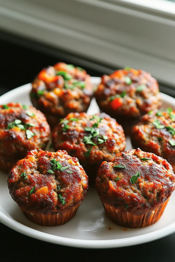 Mini Meatloaf Muffins