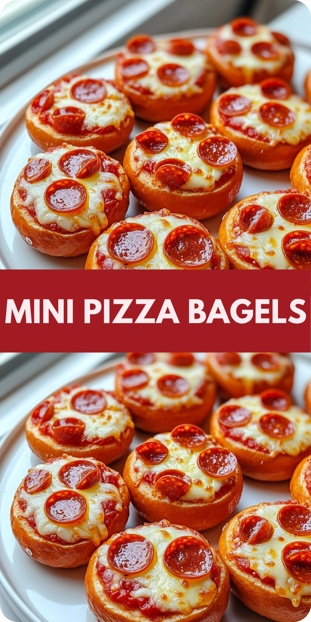 Mini Pizza Bagels