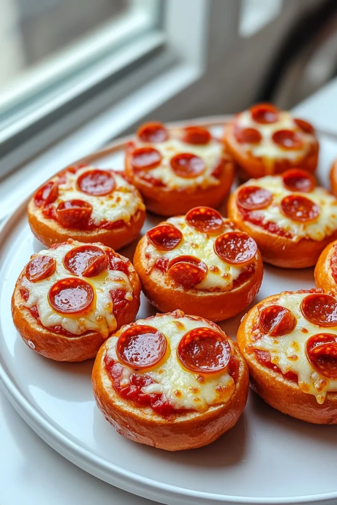 Mini Pizza Bagels