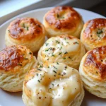 Pillsbury Biscuit Garlic Butter Cheese Bombs
