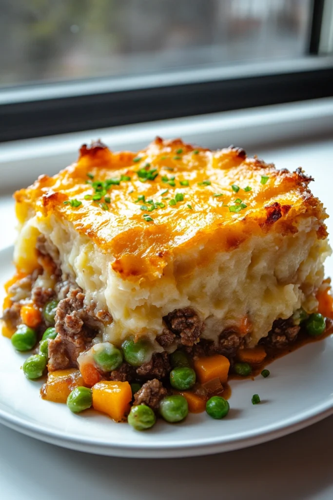 Shepherd’s Pie with Cheesy Top