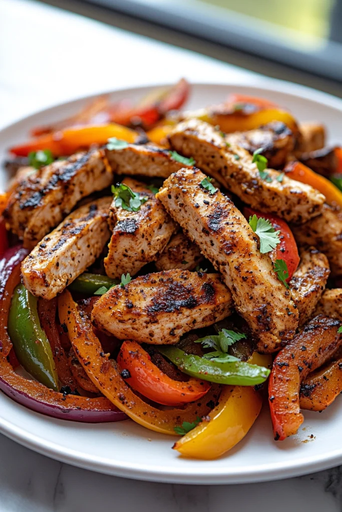 Slow Cooker Chicken Fajitas