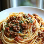 Spaghetti with Meat Sauce