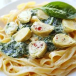 Spinach Artichoke Pasta