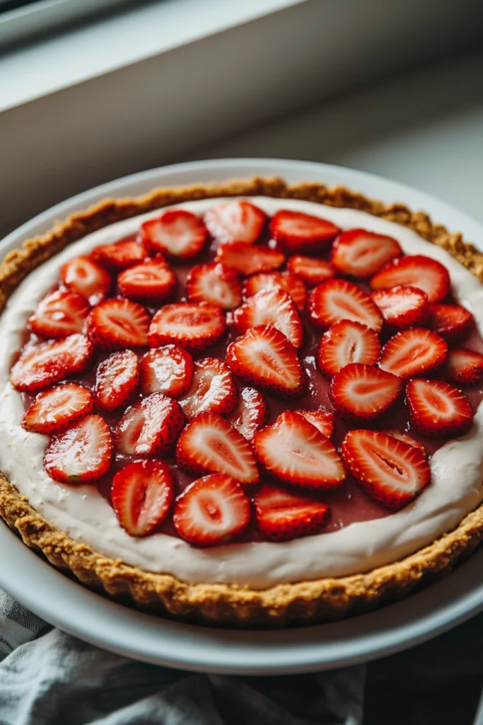 Strawberry Cream Pie