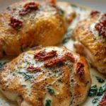 Tuscan Chicken in Cream Sauce