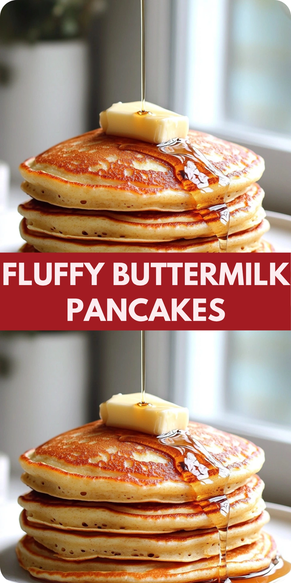 Fluffy Buttermilk Pancakes