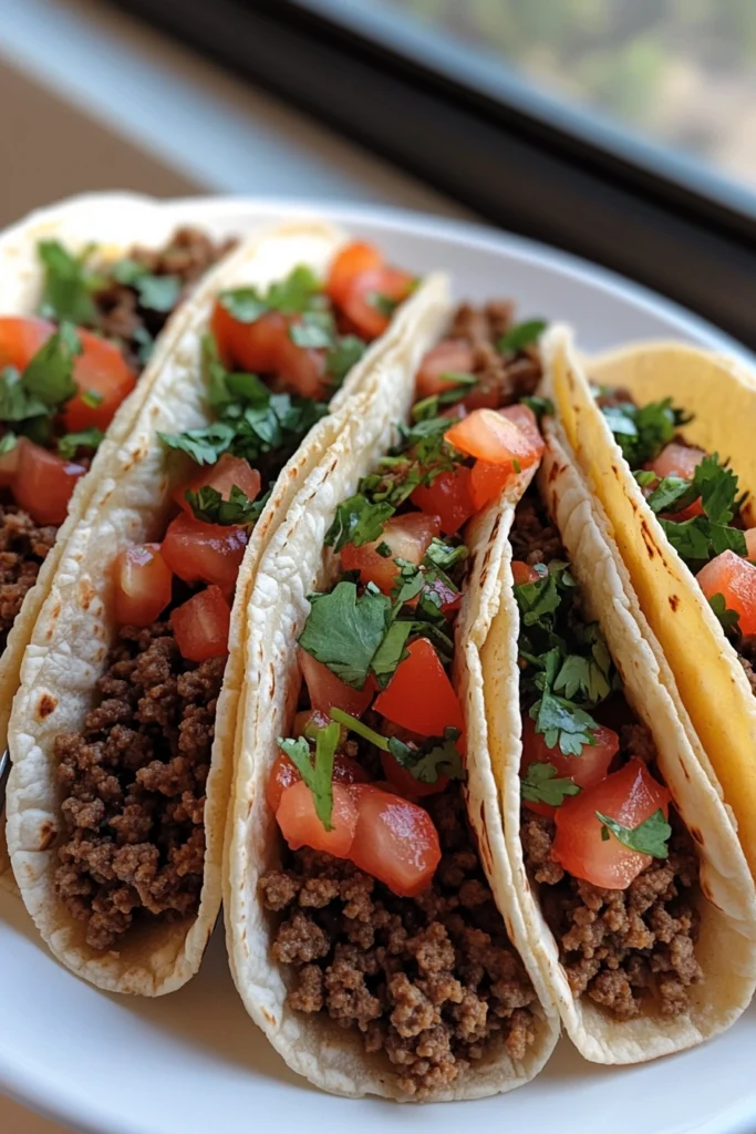 Ground Beef Tacos