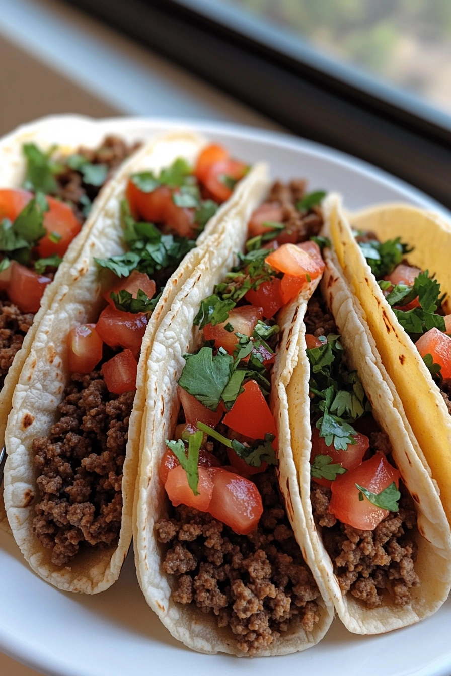 Ground Beef Tacos
