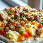Sausage Egg Breakfast Bake